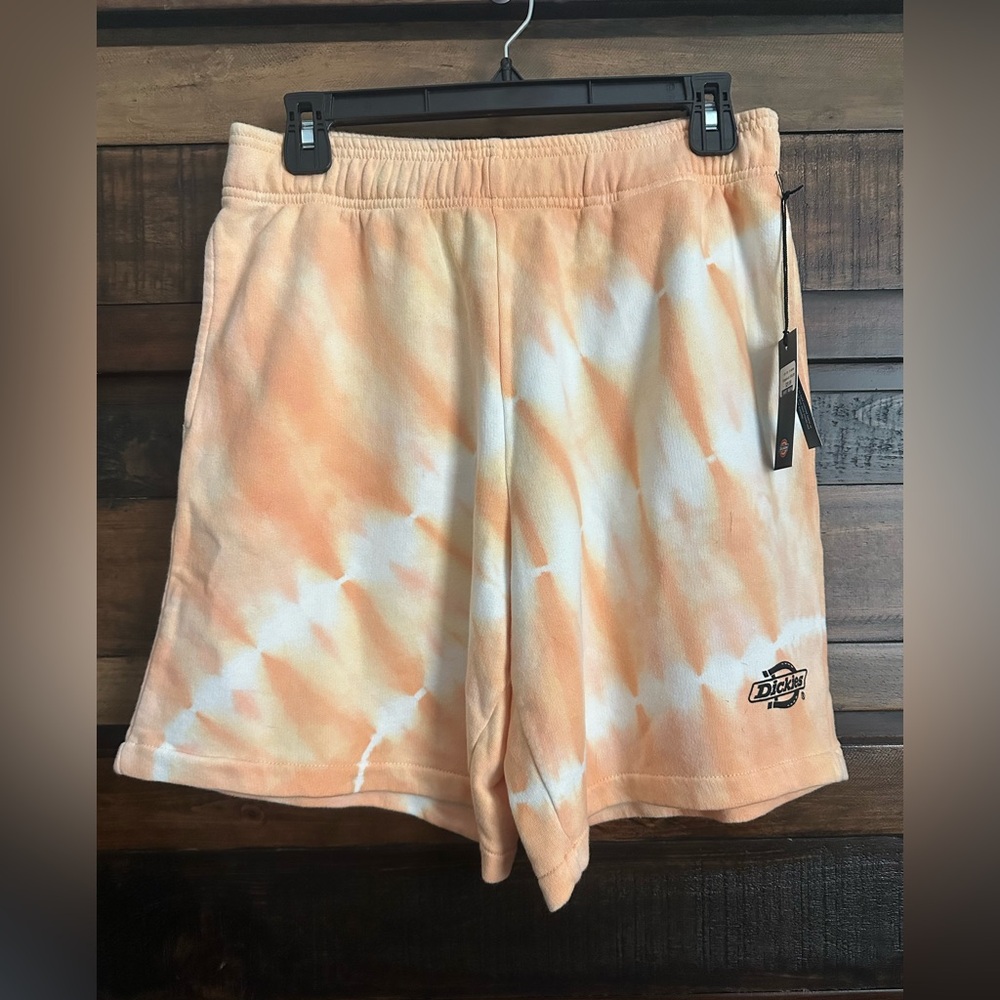 NWT Men’s Dickies Orange Tie-Dye Shorts